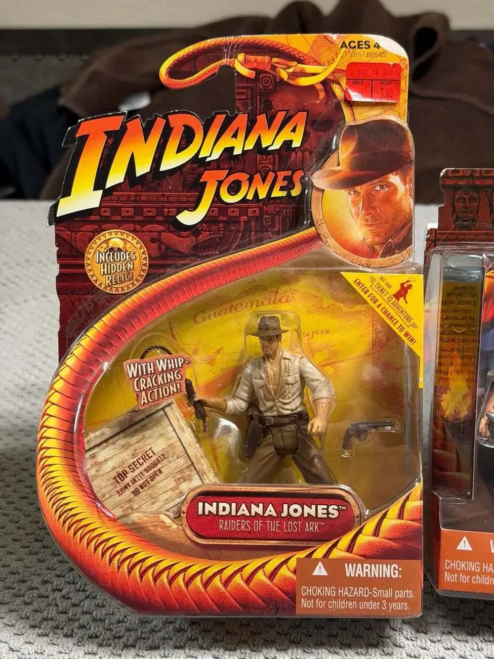 Hasbro 2008 Raiders of the Lost Ark Figure lot Indiana Jones Sallah Cairo Thugs